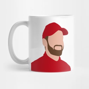 Sebastian Vettel Ferrari - Face Art Mug